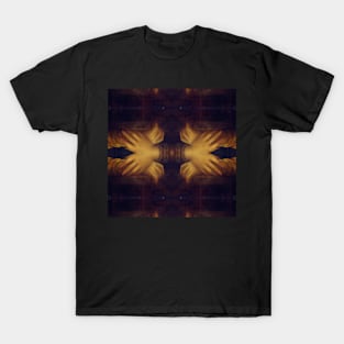 Mandalisa Kaleidoscope [Hands] Pattern (Seamless) 7 T-Shirt